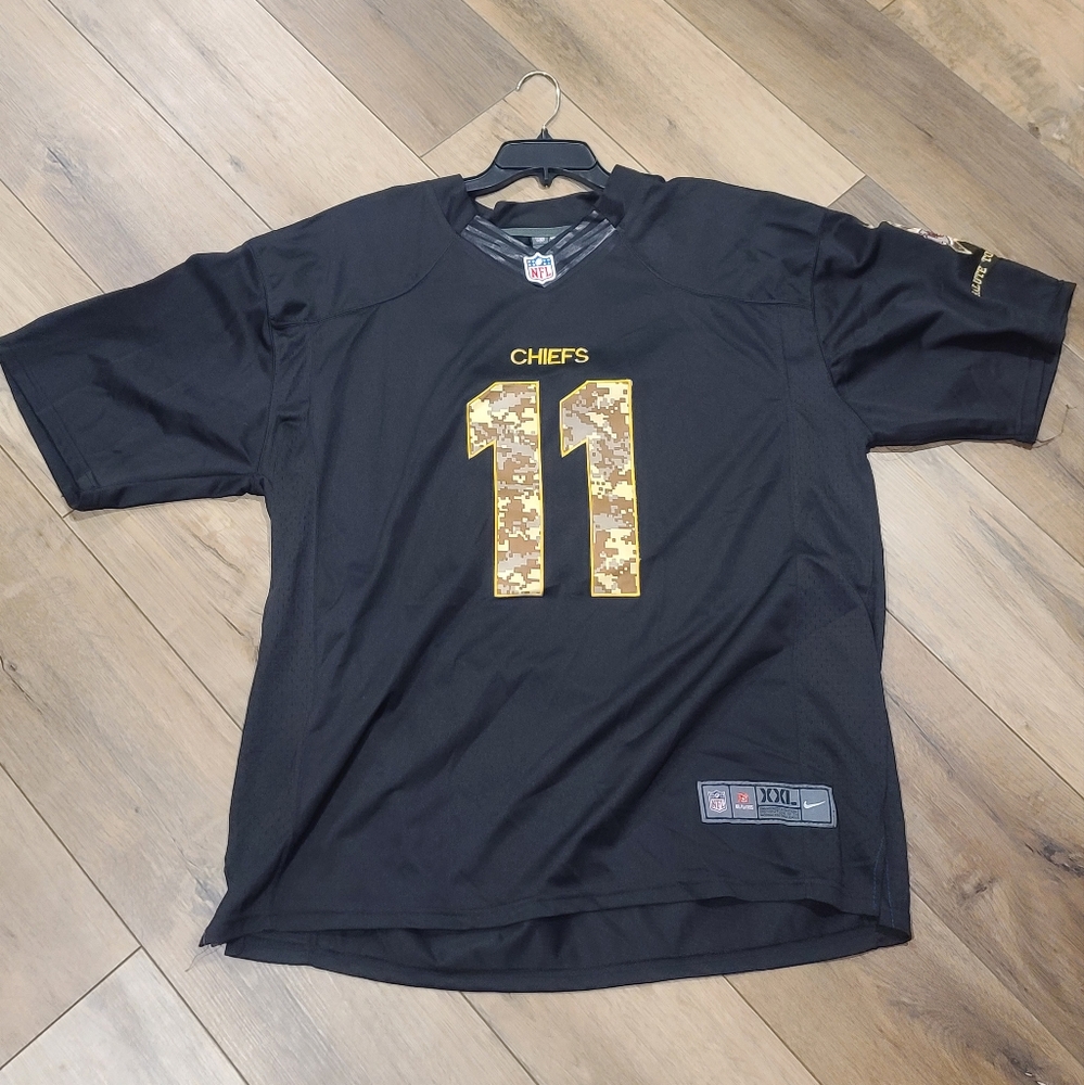 Nike NFL Kansas City Chiefs Jersey Alex Smith #11  Salute to Service